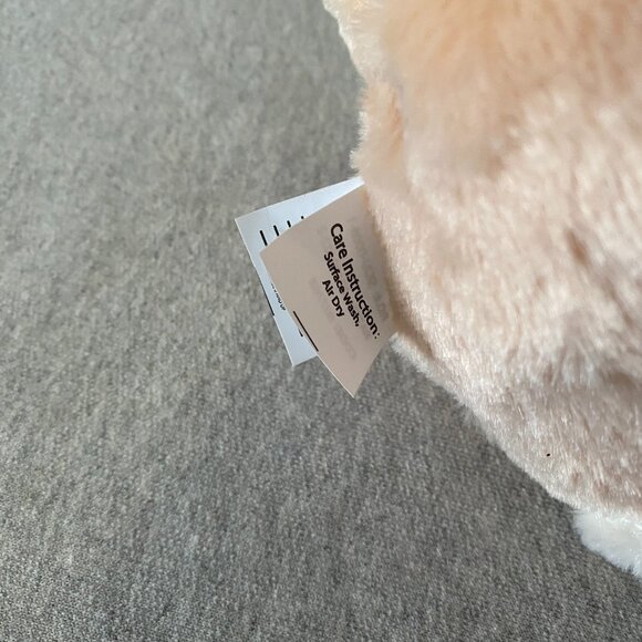 NWOT SKJ USA INC Mochishiba Shiba Inu Dog Pink Bib Japan 7" 2018 - Picture 10 of 10